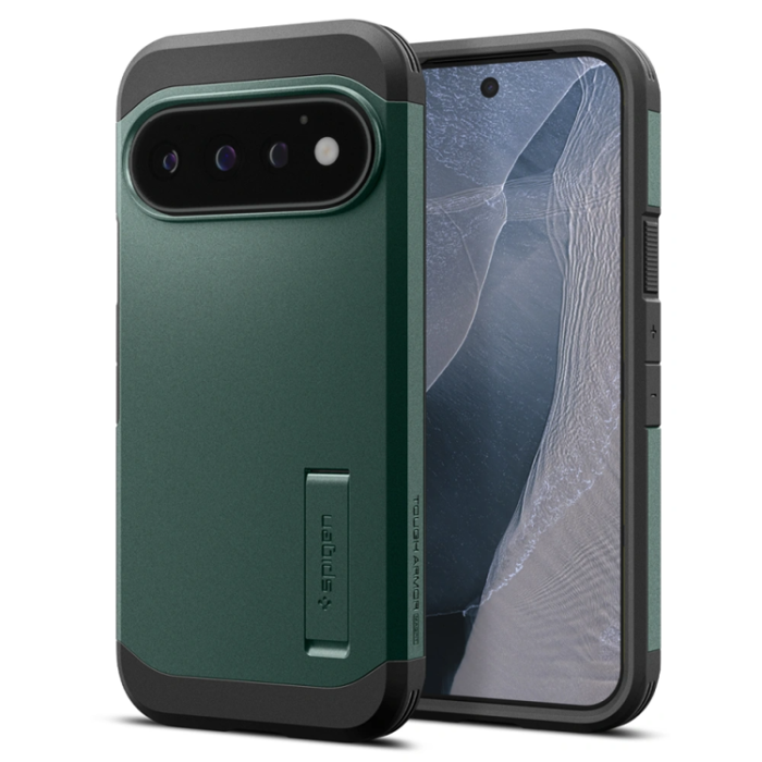 Spigen - Spigen Mobilskal För Google Pixel 11 Pro Magsafe Tough Armor - Abyss Grön