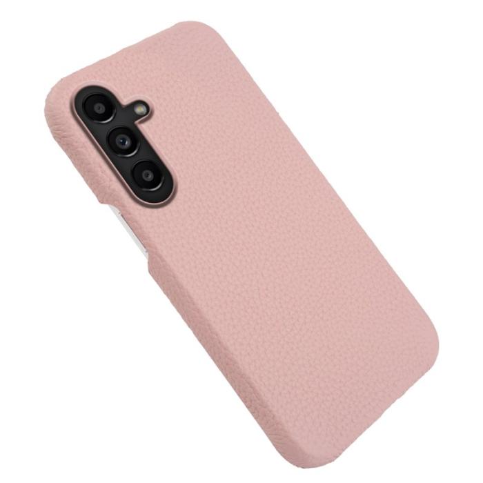 OEM - Mobilskal för Samsung Galaxy S26 Plus Magnetiskt Äkta läder + PC - Rosa