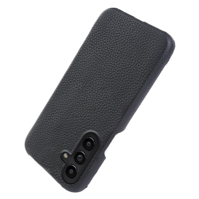 OEM - Mobilskal för Samsung Galaxy S26 Plus Magnetiskt Äkta läder + PC - Svart