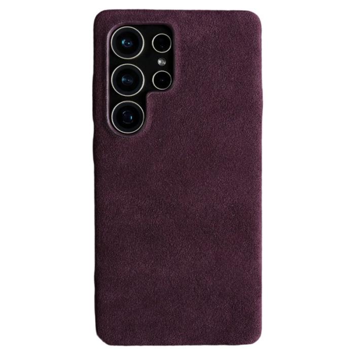 OEM - Mobilskal för Samsung Galaxy S26 Ultra Magnetiskt Konstläder - Lila