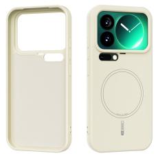ABEEL - ABEEL Mobilskal till Xiaomi 17 Pro MagSafe Kompatibel Liquid Silicone Beige