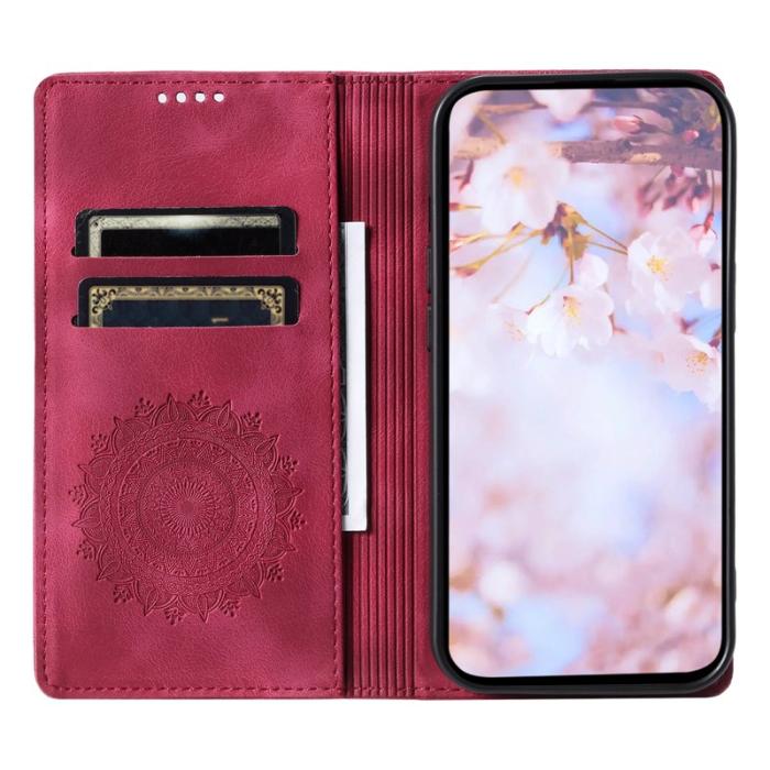 OEM - Mobilskal till Samsung Galaxy S26 Plus Magnetstängning KonstLäder - Rosa