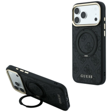 Guess - Guess Mobilskal F&ouml;r iPhone 18 Pro Max/17 Pro Max Magsafe Ringstativ 360 4G