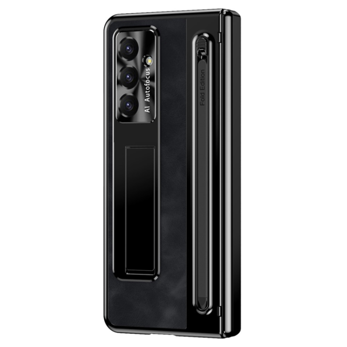 A-One Brand - Galaxy Z Fold 7 Mobilskal Kickstand med Stylus - Svart