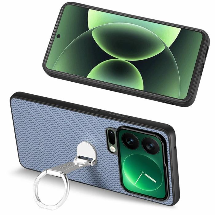 CASENEO - CASENEO C1-19 för Xiaomi 17 Pro Max Fodral - KonstLäder - Blå