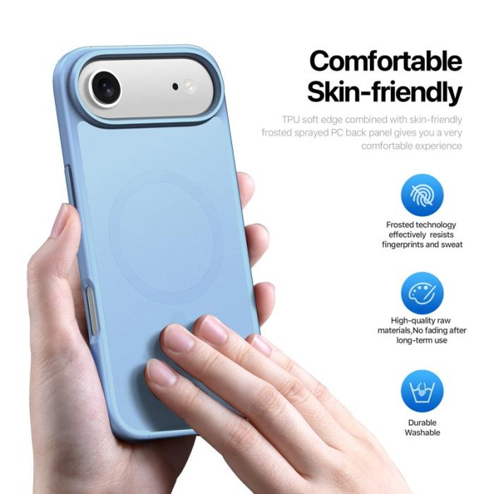 Dux Ducis - DUX DUCIS Yind Series Fodral iPhone Air PC+TPU - Ljusblå