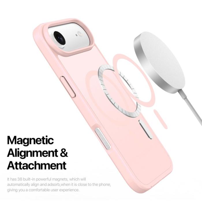Dux Ducis - DUX DUCIS Yind Series Fodral iPhone Air PC+TPU - Ljusrosa