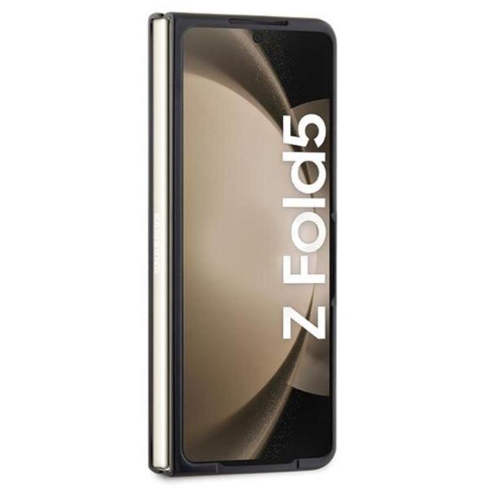BMW - BMW Galaxy Z Fold 5 Mobilskal Signature Logo Imprint - Svart