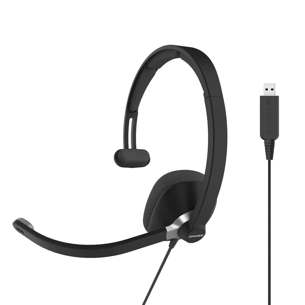 KOSS Headset CS295 Mono On-Ear Mic USB - Svart | 505771 | AlltMobil