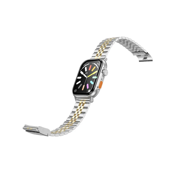 Hoco - Hoco Smartwatch DYD02 med Talk Function - Guld/Silver