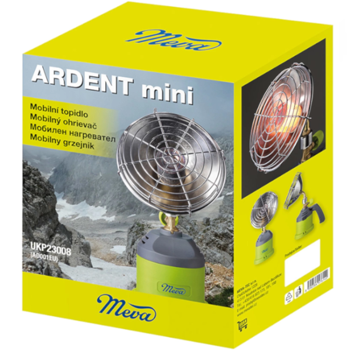 Meva - Meva ARDENT MINI Solvärmare för Gaspatron 1kW