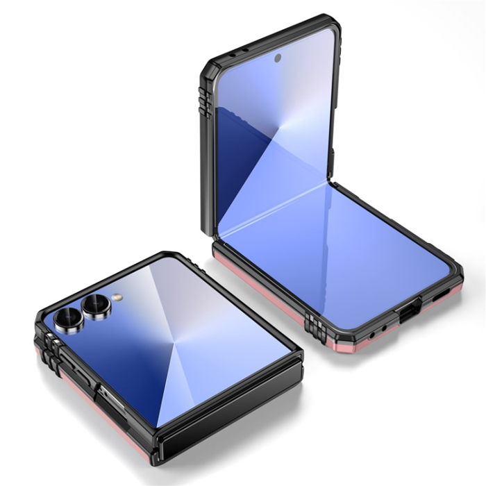 A-One Brand - Galaxy Z Flip7 5G Mobilskal Kickstand Slide - Roséguld