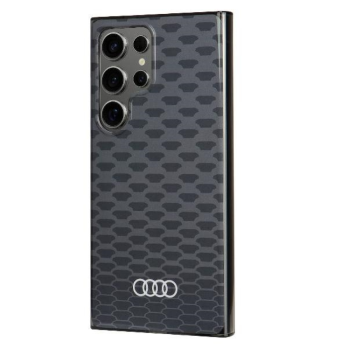 Audi - Audi Galaxy S24 Ultra Mobilskal Magsafe Stitching Pattern - Svart