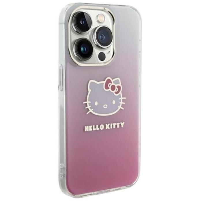 Hello Kitty - Hello Kitty iPhone 15 Pro Mobilskal IML Gradient Electrop Kitty Head