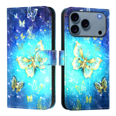 A-One Brand - iPhone 17 Pro Max Plånboksfodral Printing Pattern Med Rem