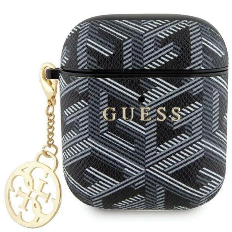 Guess AirPods 1/2 Skal GCube Charm - Svart | 2353 | AlltMobil