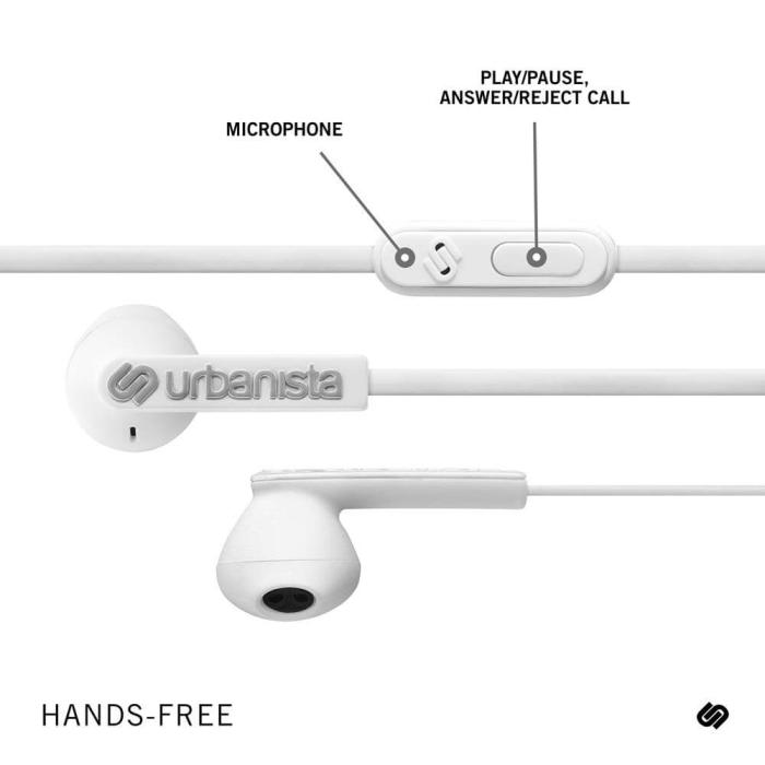 UTGATT5 - Urbanista In-Ear hörlurar San Francisco Fluffy Cloud