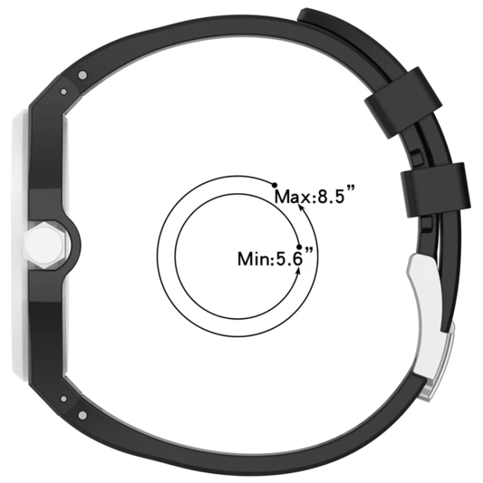 A-One Brand - Swatch Royal Pop Silikonarmband med Integrerat Skyddsskal - Grön