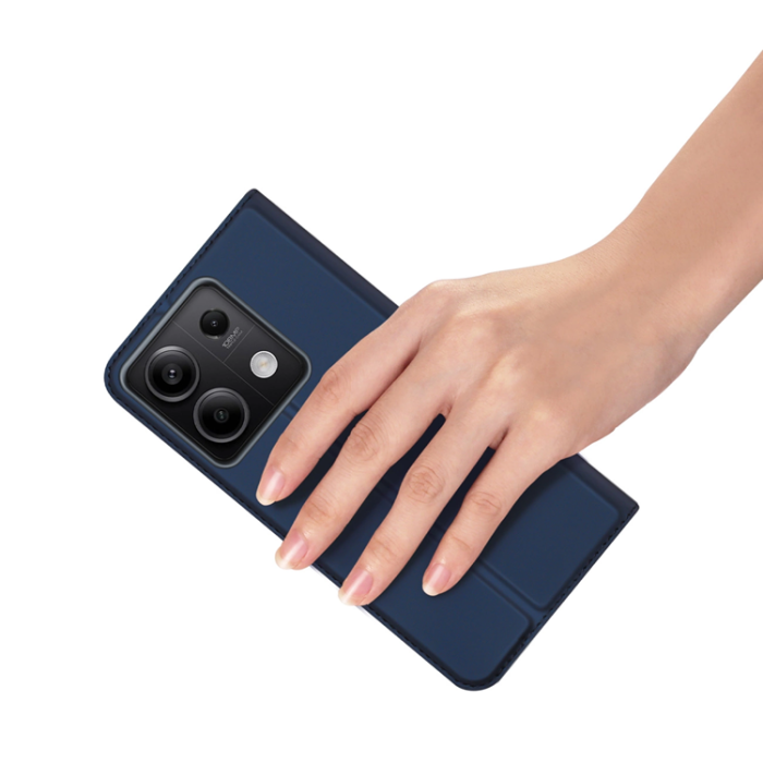 Dux Ducis - Dux Ducis Xiaomi Redmi Note 13 5G Plånboksfodral Skin Pro - Blå