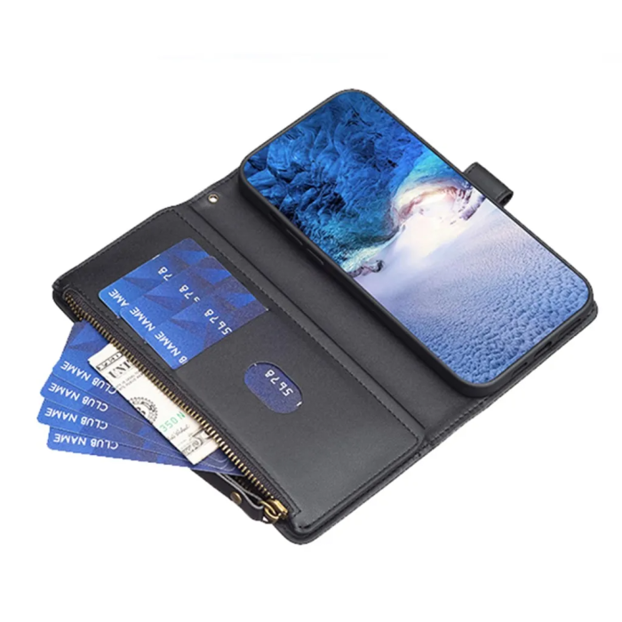 Taltech - Google Pixel 7A Plånboksfodral BF Style-19 - Svart