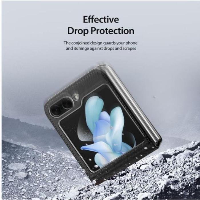 Dux Ducis - Dux Ducis Galaxy Z Flip 5 Mobilskal Bril - Svart