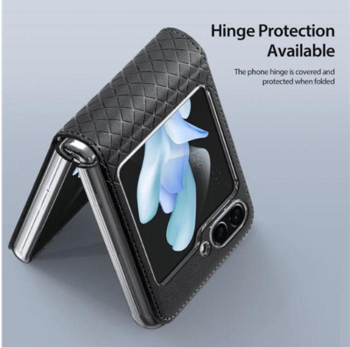 Dux Ducis - Dux Ducis Galaxy Z Flip 5 Mobilskal Bril - Svart