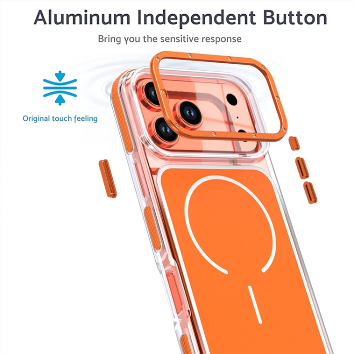 A-One Brand - iPhone 17 Pro Mobilskal MagSafe Dual Färg Shockproof