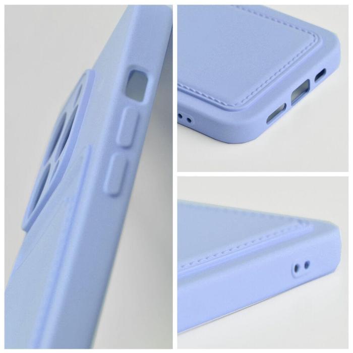 OEM - iPhone 12 Pro Skal Forcell Korthållare Violett
