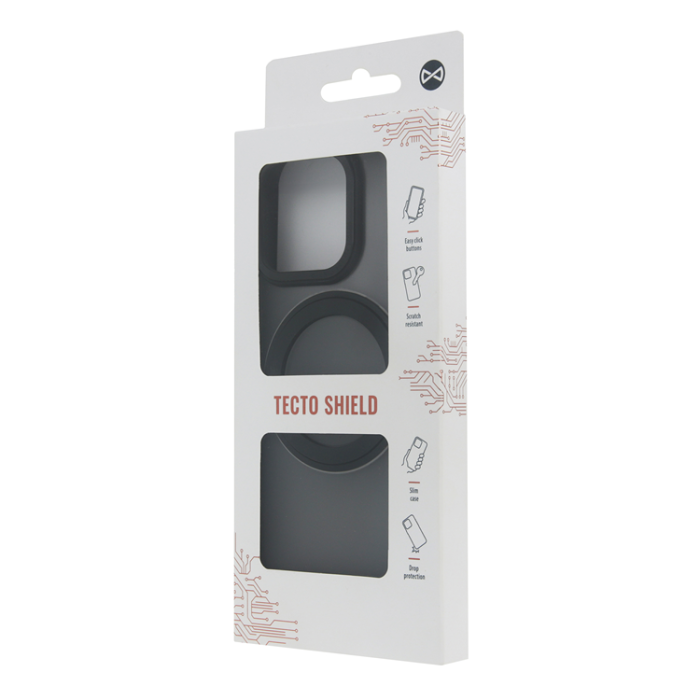 Tecto Shield - Tecto Shield iPhone 12 Mobilskal Magsafe Guard - Transparent