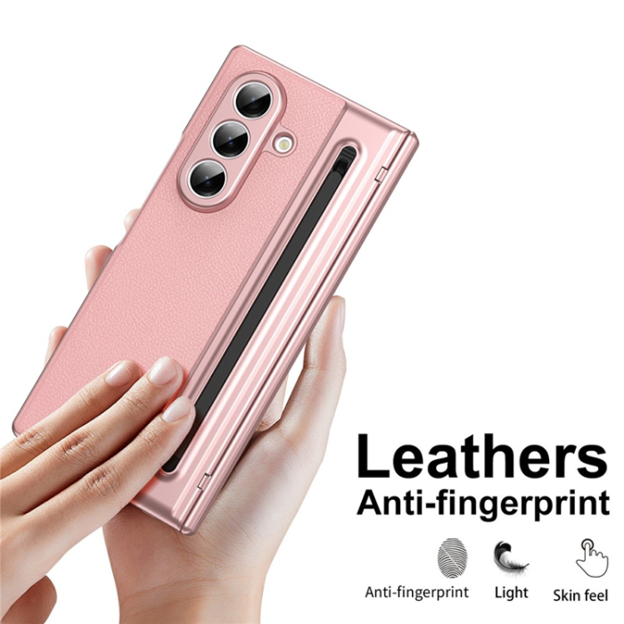 A-One Brand - Galaxy Z Fold 7 Mobilskal Matte Electroplated - Rosa