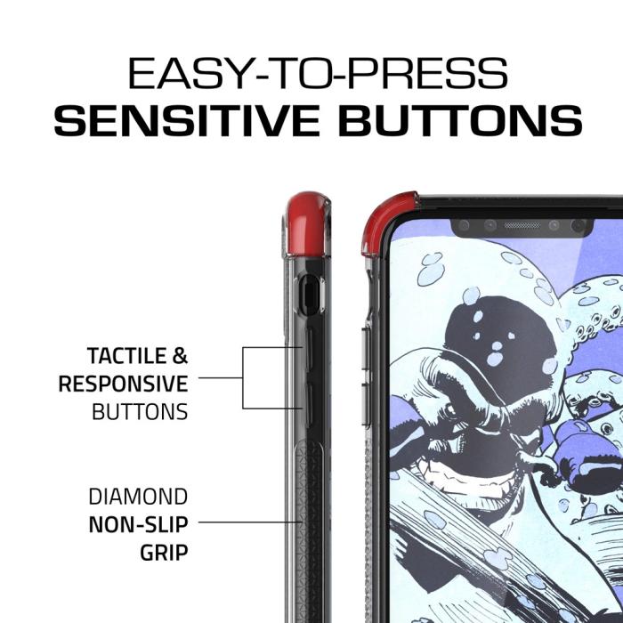 Ghostek - Ghostek Covert 2 Skal till Apple iPhone XS / X - Röd