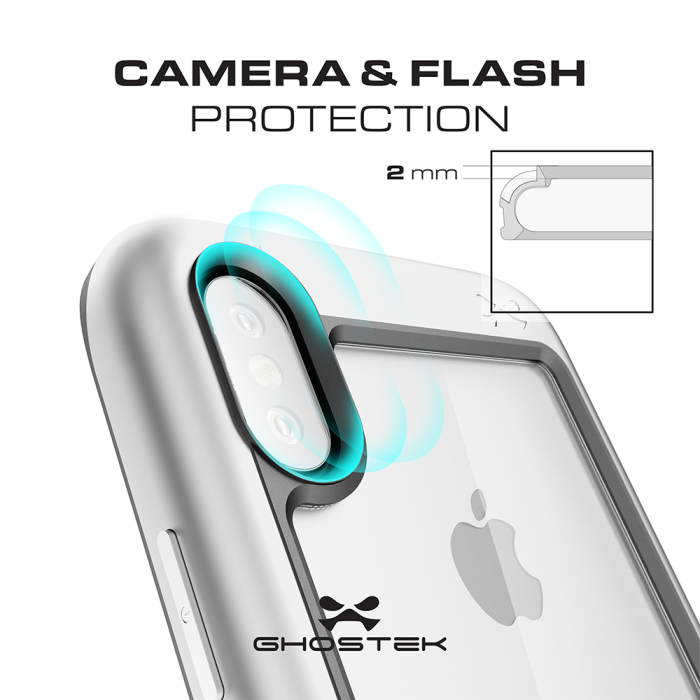 Ghostek - Ghostek Atmoic Slim Skal till Apple iPhone XS / X - Gold