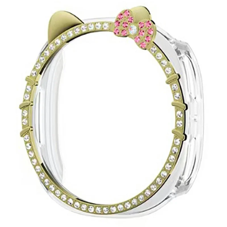 Galaxy Watch 8 (40mm) Skal Cat Ear Decor Hollow PC - Guld | 5122 | AlltMobil