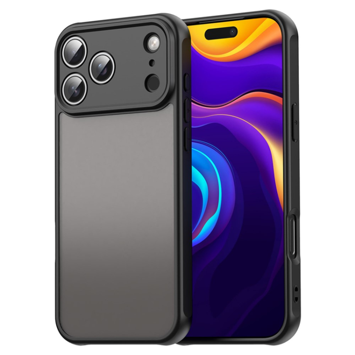 A-One Brand - iPhone 17 Pro Mobilskal Frostade krockkuddar Drop Proof
