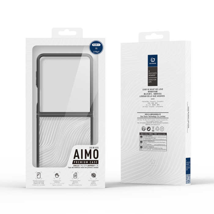 Dux Ducis - Dux Ducis Galaxy Z Flip 7 Mobilskal Aimo - Svart