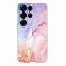 OEM - Mobilskal till Samsung Galaxy S26 Ultra Marmortryck Mjuk TPU - Rosa