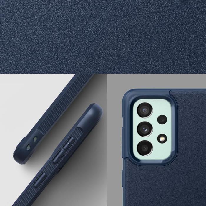 OEM - Ringke Onyx Durable Skal Galaxy A73 - Navy Blå