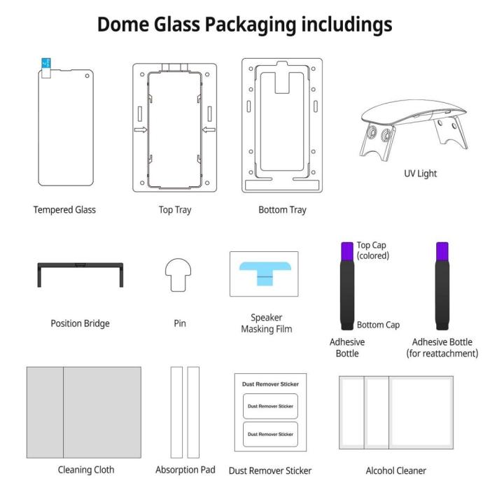 UTGATT4 - WhiteStone Dome Glass Skärmskydd till Samsung Galaxy Note 8