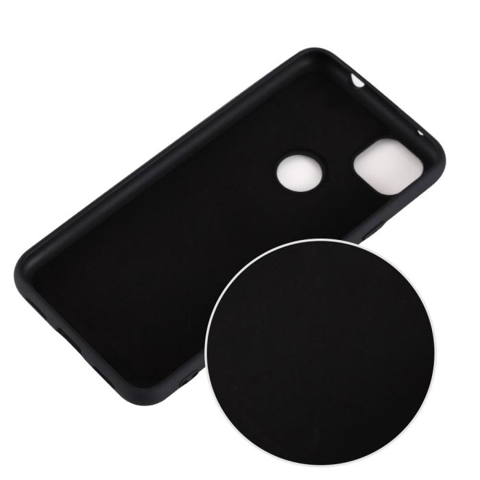 OEM - Silicone Skal Till Google Pixel 4a - Svart