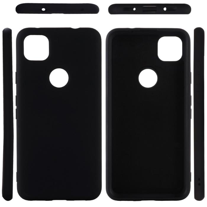 OEM - Silicone Skal Till Google Pixel 4a - Svart