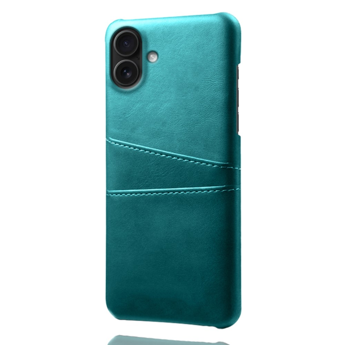 A-One Brand - iPhone 17 Mobilskal Korthållare Dual - Grön