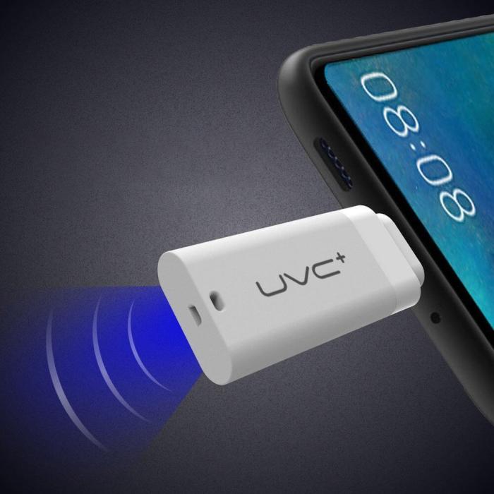 UTGATT4 - Mini UV UVC lamp sterilizer mobile phone lightning OTG Vit