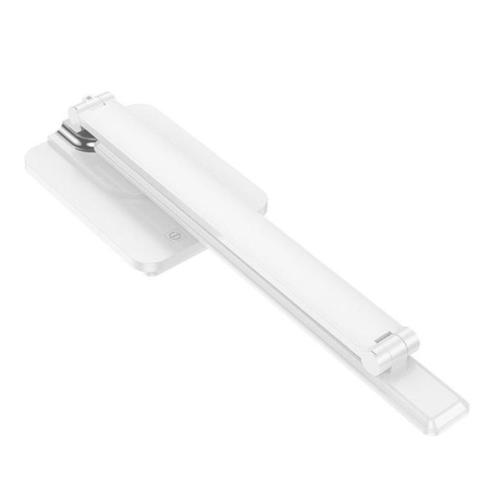 Hoco - Hoco Höjbar LED-Bordslampa HX12 - Vit