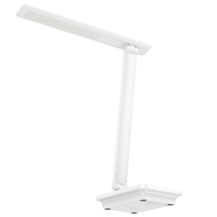 Hoco - Hoco Höjbar LED-Bordslampa HX12 - Vit