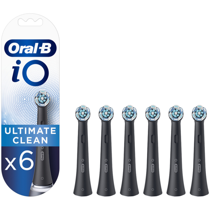 Oral B - Oral B Borsthuvud iO Ultimate Clean 6st - Svart