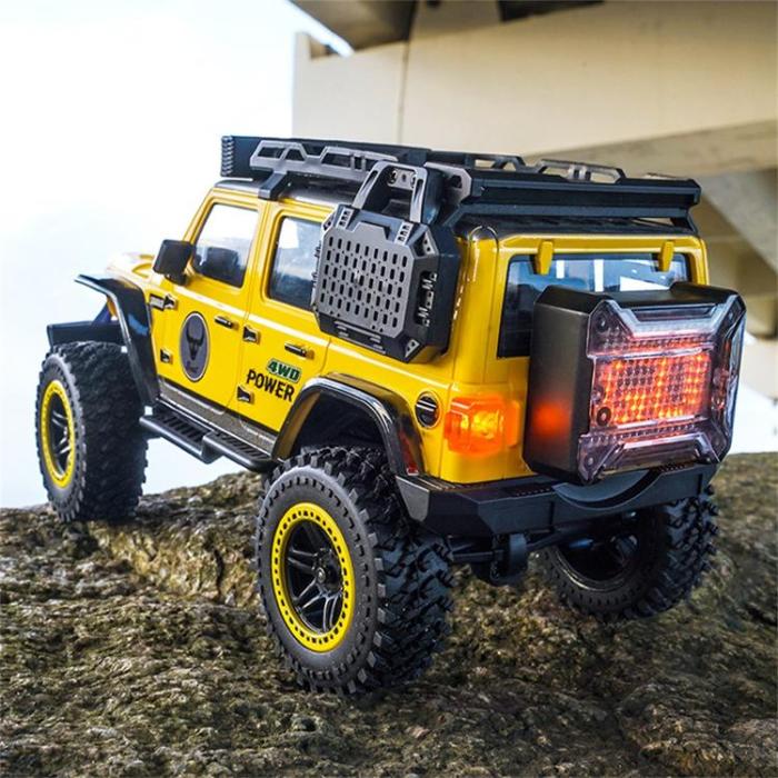 ZLL - ZLL Borstlös Motor 1:20 RC Klätterbil 4WD Med LED-Ljus för Barn (Ålder 4+)