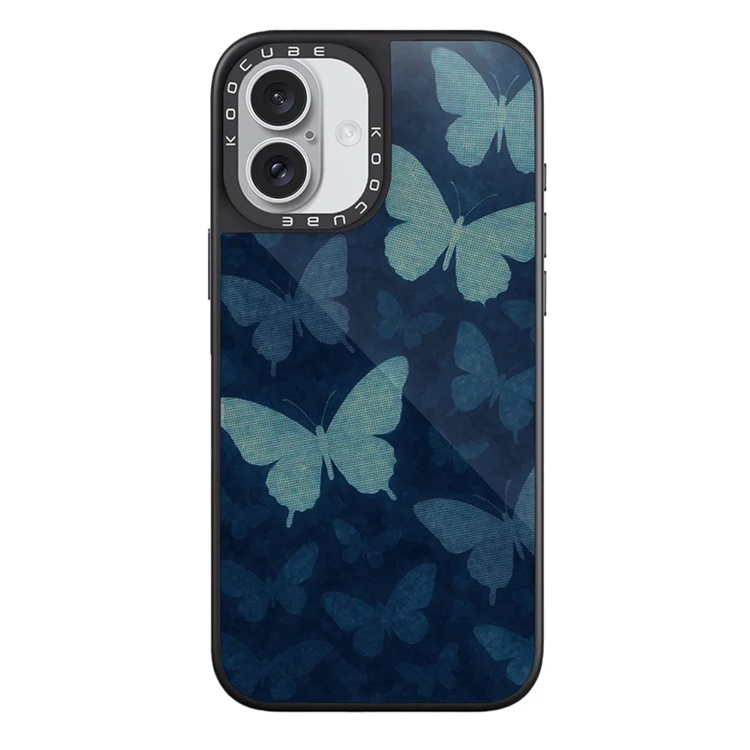 iPhone 17 Mobilskal MagSafe Aluminium Silikon (Style S) | 2353 | AlltMobil