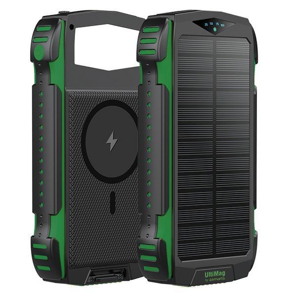 4smarts Sol Powerbank 20000mAh MagSafe TitanPack Rugged UltiMag - Grön | 505295 | AlltMobil