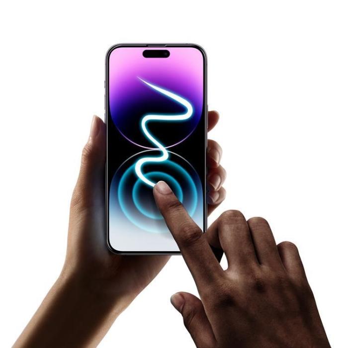 Boom of Sweden - LIVSTIDSGARANTI - BOOM iPhone 14 Pro Max Privacy Härdat Glas Skärmskydd 2st
