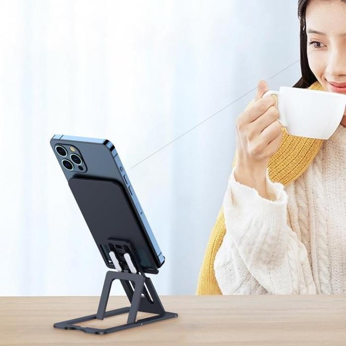 Choetech - Choetech Smartphone/Surfplattet Hopfällbart Stand - Grå